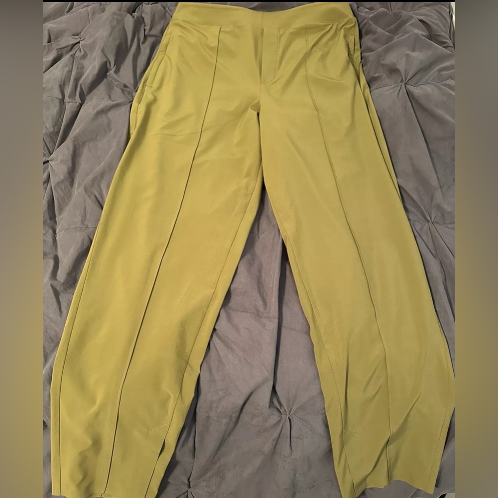 Athleta Brooklyn Heights Pant Tapestry Gold Size 10 - New without Tags - Picture 2 of 11